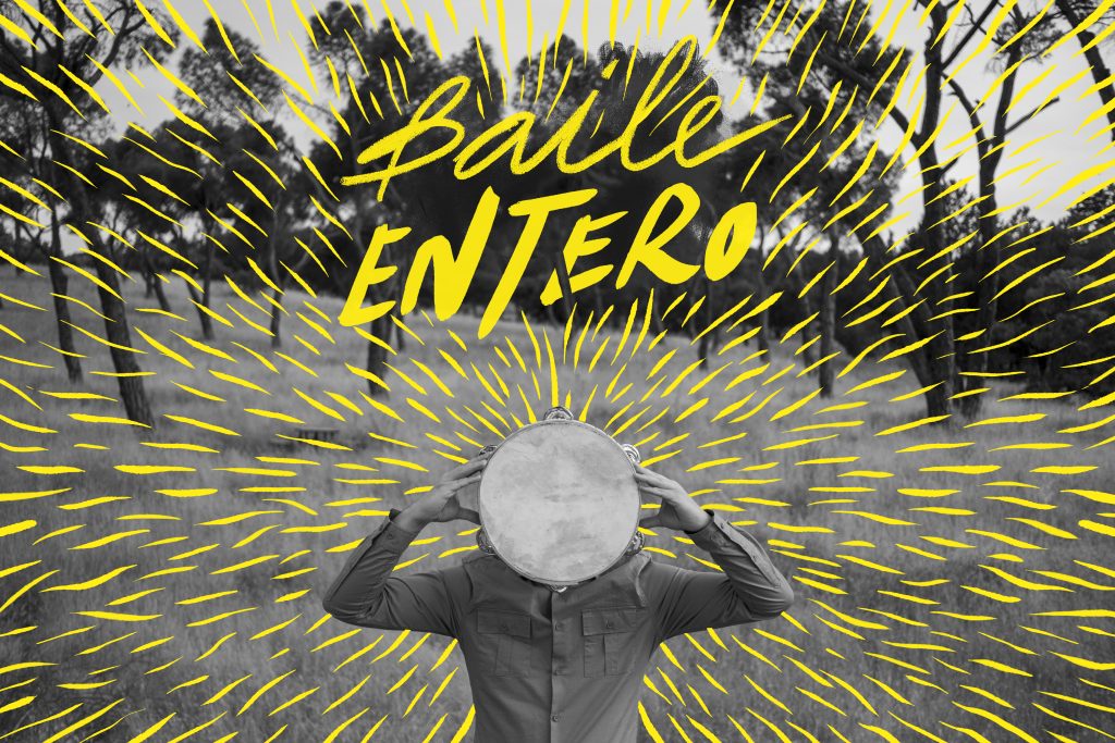 Cartel de Baile Entero, proyecto de Pablo Martín Jones para Festivalín 2023